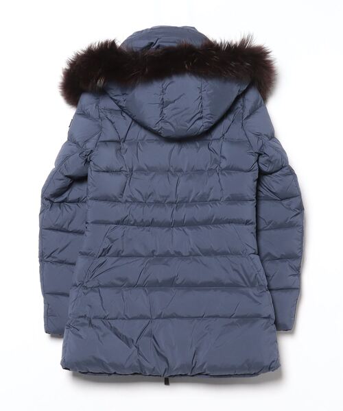 ★まー★TATRASタトラス／ポンチョ☆ダウンコート・ネイビー・02 M TATRAS（タトラス） マーレ ダウン レディース TATRAS MALE ショート