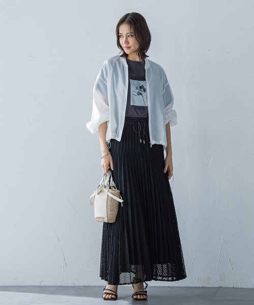 LAUTREAMONT（ロートレアモン） ブルゾン アウター シアージップ