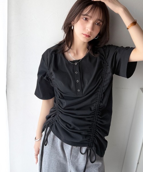 Java ヘンリーネック tシャツ 半袖 「JaVaジャバコラボ」アレンジを