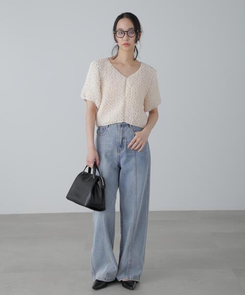 Wide Loose Jeans_Charcoal Mサイズ FREE'S MART（フリーズマート） ジーンズ デニム デニムパンツ 「3