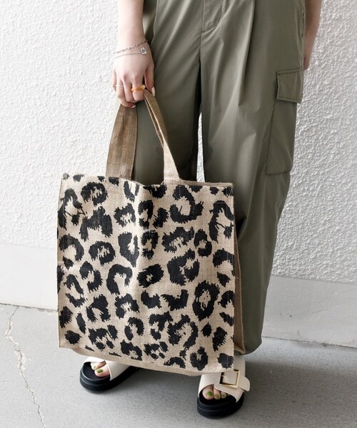SHIPS any トートバッグ MAISON BENGAL: ジュート トート バッグ