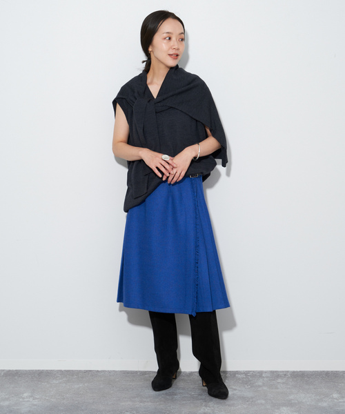 plage（プラージュ） Vネックニット - グレー レディース : ZOZOTOWN