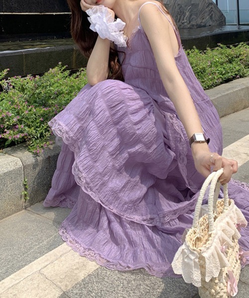 miniministore（ミニミニストア） ワンピース ティアードキャミ