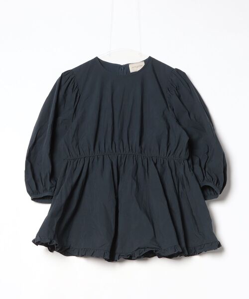 「UNITED ARROWS」 7分袖ブラウス 38 ネイビー レディース