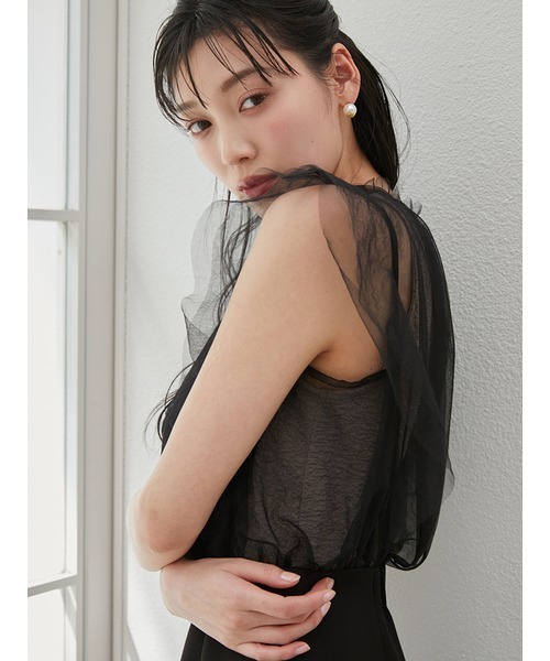SNIDEL ワンピース シアードッキングミニワンピース : ZOZOTOWN