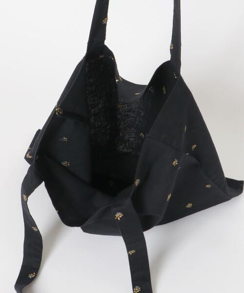 かぐれ トートバッグ 小花刺繍トートバッグ レディース : ZOZOTOWN