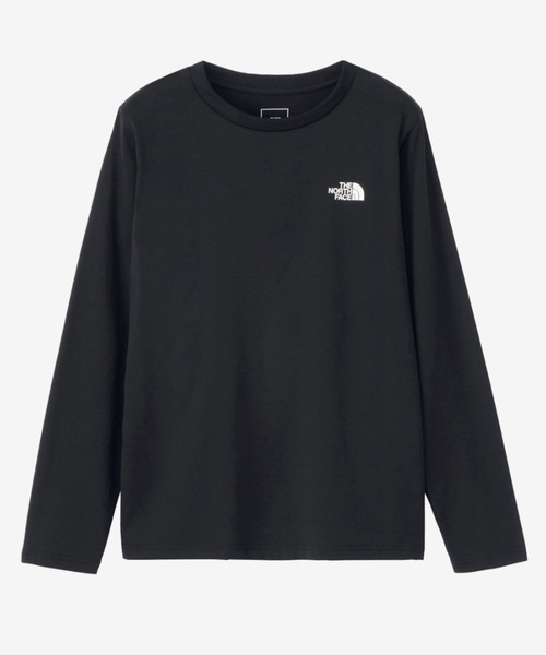 【ほぼ未使用】THE NORTH FACE 長袖カットソー 100 THE NORTH FACE 「THE FACE」 長袖カットソー M ブラック