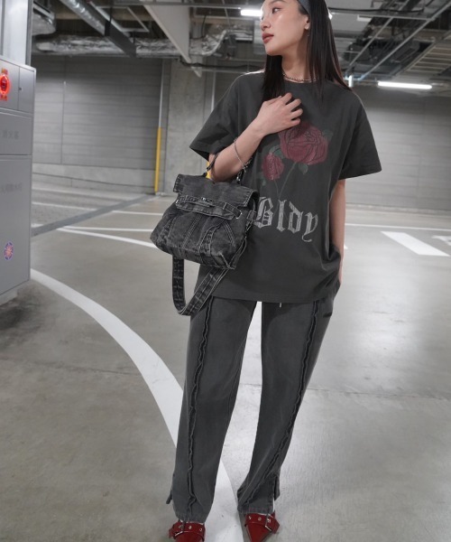 BLONDEY 「BLONDEY」 半袖Tシャツ FREE ブルー レディース