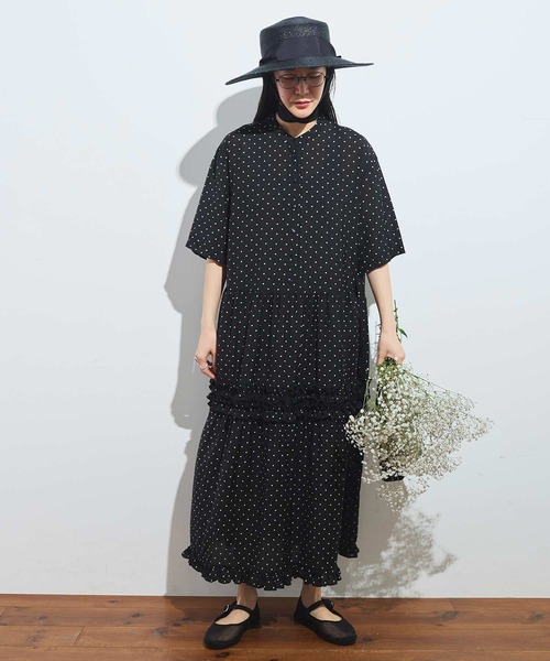 fig London（フィグロンドン） ワンピース CottonCupra lawn dress