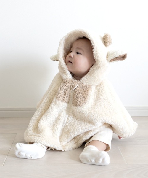 Si・Shu・Non（シ・シュ・ノン） ポンチョ ドウブツケープ キッズ 子供