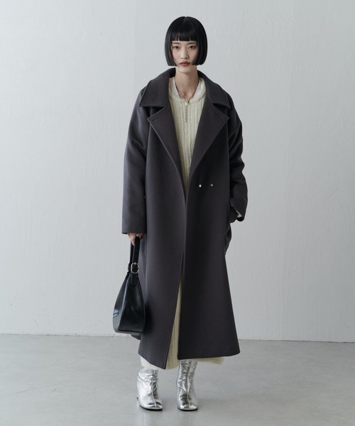 Lui's（ルイス） コート チェスターコート ビーバーメルトンオーバー