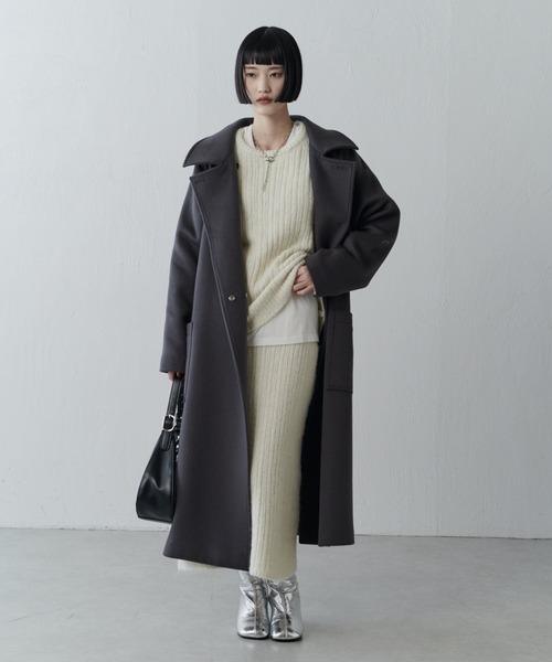 Lui's（ルイス） コート チェスターコート ビーバーメルトンオーバー