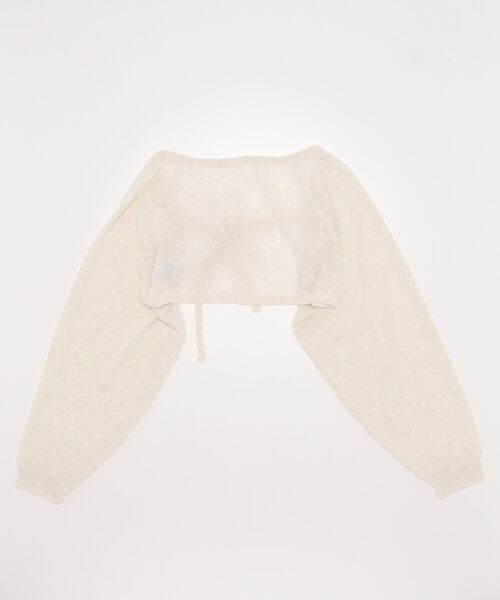 「ALAND」 ボレロ FREE グレー レディース_画像2