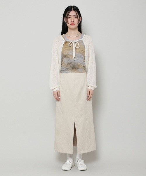 「ALAND」 ボレロ FREE グレー レディース_画像9