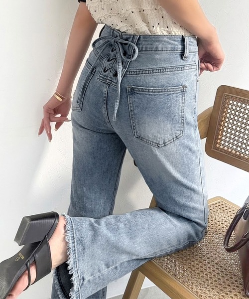 mily bilet ジーンズ デニム デニムパンツ 「mily bilet」きゅんと mily bilet ジーンズ デニム デニムパンツ 「mily bilet」きゅんと