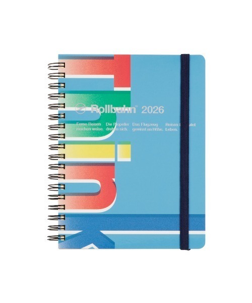 Rollbahn 手帳 「2026年版／2025年10月始まり手帳」ロルバーン