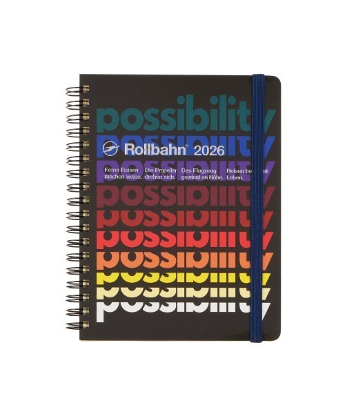 Rollbahn 手帳 「2026年版／2025年10月始まり手帳」ロルバーン