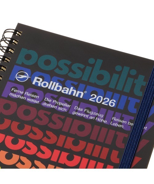 Rollbahn 手帳 「2026年版／2025年10月始まり手帳」ロルバーン