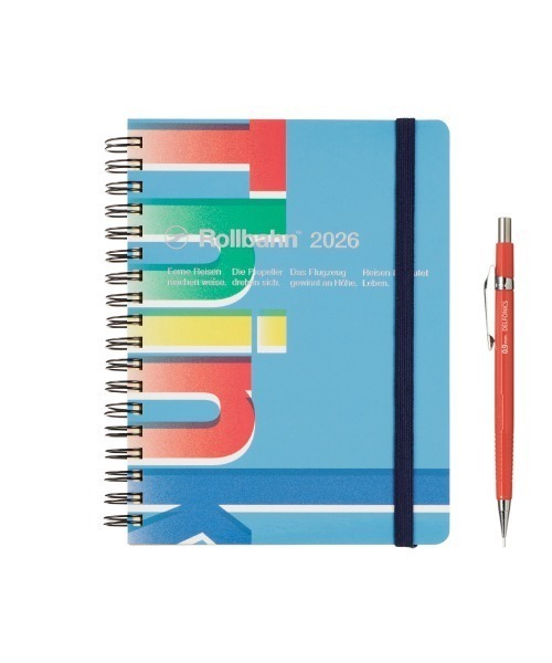 Rollbahn 手帳 「2026年版／2025年10月始まり手帳」ロルバーン