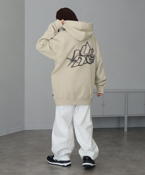 HUF（ハフ） プルオーバーパーカー X-LARGE グレー メンズ : ZOZOTOWN