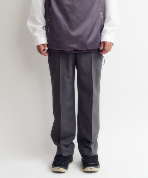 DIGAWEL（ディガウェル） スラックス In tuck pants メンズ レディース