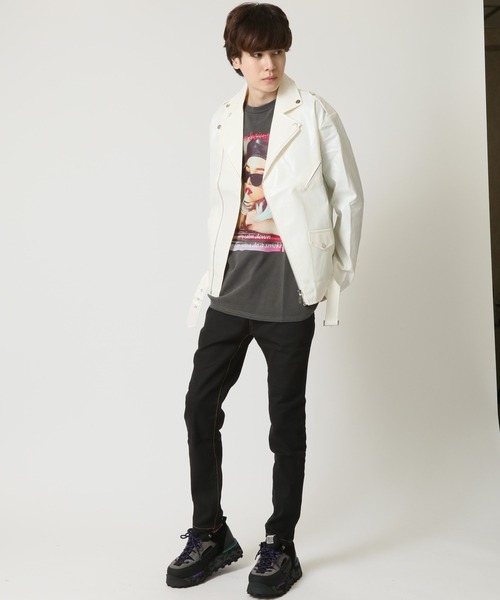 「ARCADE」 「SNZOR」ブルゾン L ブラック メンズ_画像8