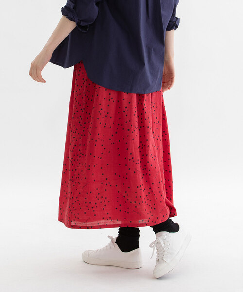 nop de nod（ノップドゥノッド） パンツ ラミースクエアーポルカタック