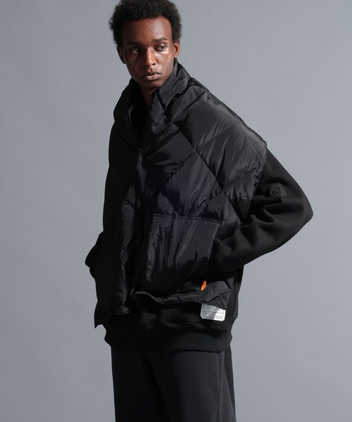 NUMERALS（ヌメラルズ） マフラー 「NUMERALS」ダウンマフラー メンズ