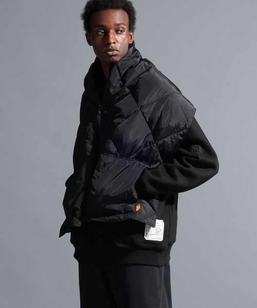 NUMERALS（ヌメラルズ） マフラー 「NUMERALS」ダウンマフラー メンズ