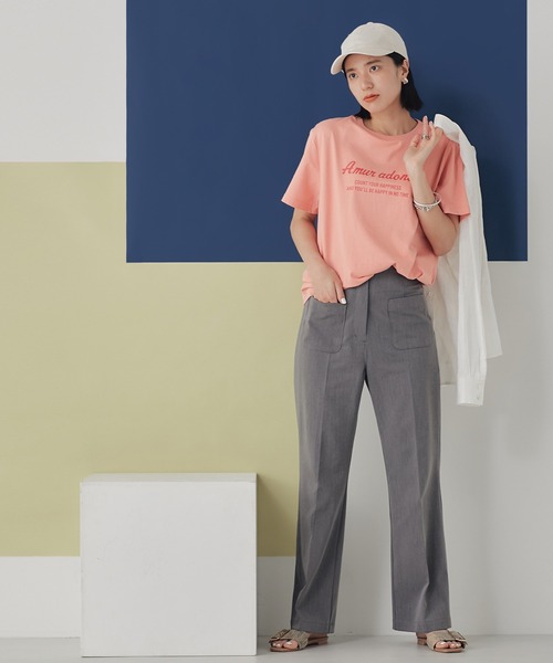 「N.（N. Natural Beauty Basic）」 長袖シャツ MEDIUM オフホワイト レディース