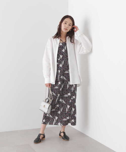 「N.（N. Natural Beauty Basic）」 長袖シャツ MEDIUM オフホワイト レディース