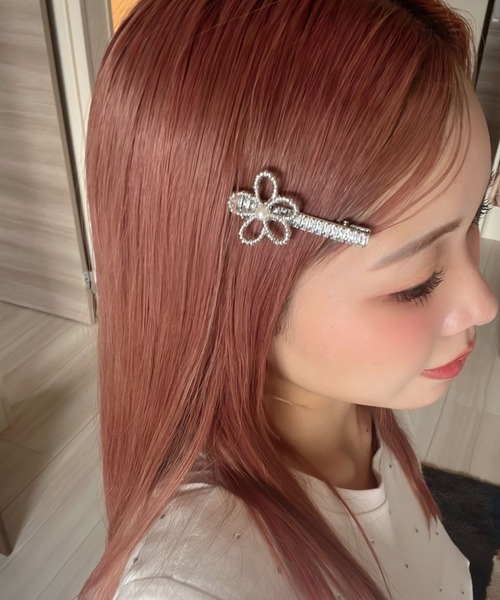 Feliz ヘアピン フラワービジューヘアピン : ZOZOTOWN Yahoo!店 - 通販