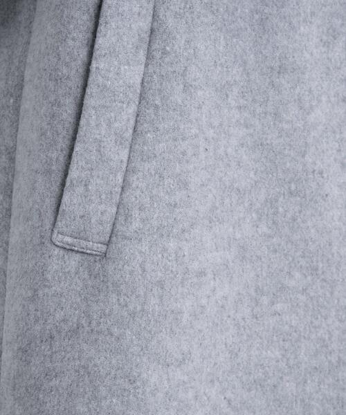 INDIVI（インディヴィ） ノーカラーコート コート 「軽量／ウール混