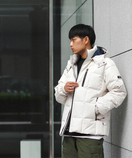 BEAMS HEART（ビームス ハート） ダウンジャケット X-LARGE ネイビー