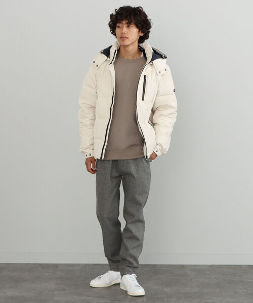 BEAMS HEART（ビームス ハート） ダウンジャケット X-LARGE ネイビー