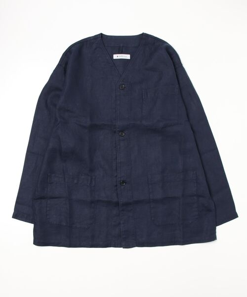 「SHIPS Days」 デニムジャケット MEDIUM ネイビー メンズ_画像2