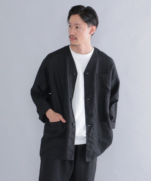 「SHIPS Days」 デニムジャケット MEDIUM ネイビー メンズ_画像3