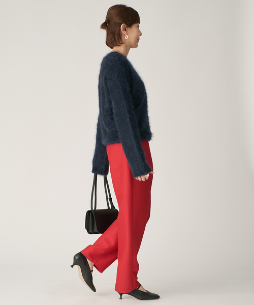 enrica（エンリカ） ニット セーター Vネックプルオーバー 1-tone