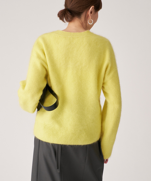 enrica（エンリカ） ニット セーター Vネックプルオーバー 1-tone