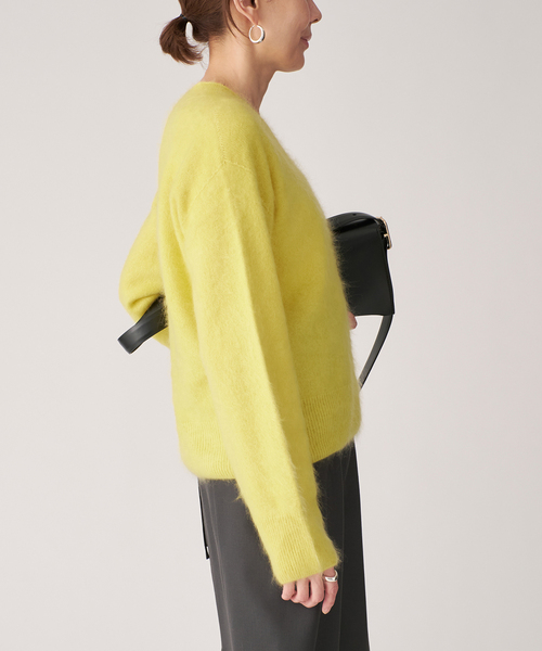 enrica（エンリカ） ニット セーター Vネックプルオーバー 1-tone