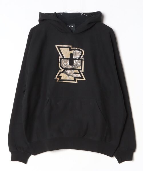 HUF（ハフ） パーカー 「C-HUF」「HUF×REALTREE/ハフ×リアルツリー