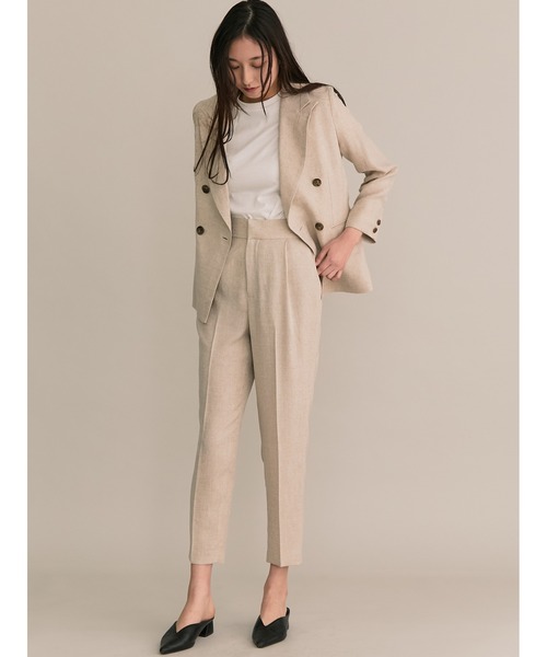 「TONAL」 ジャケット 38 ブラウン レディース_画像2