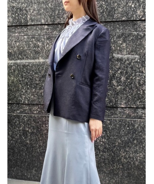 「TONAL」 ジャケット 38 ブラウン レディース_画像7