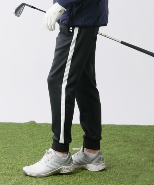 STELLA77GOLF パンツ ライン入りゴルフジョガーパンツ メンズ