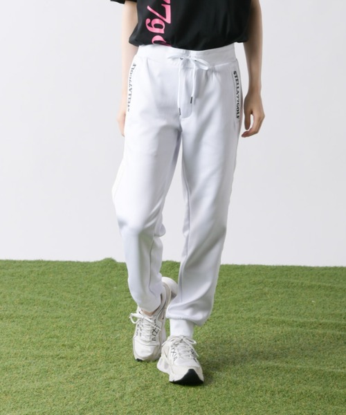 STELLA77GOLF パンツ ライン入りゴルフジョガーパンツ メンズ