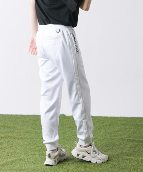 STELLA77GOLF パンツ ライン入りゴルフジョガーパンツ メンズ