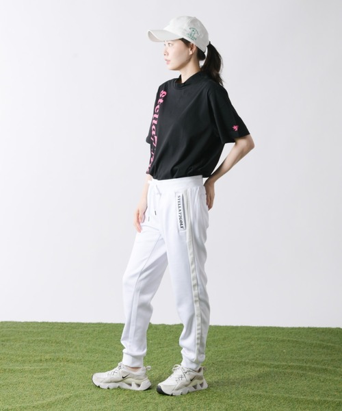 STELLA77GOLF パンツ ライン入りゴルフジョガーパンツ メンズ