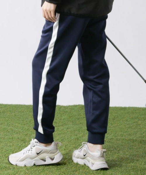 STELLA77GOLF パンツ ライン入りゴルフジョガーパンツ メンズ