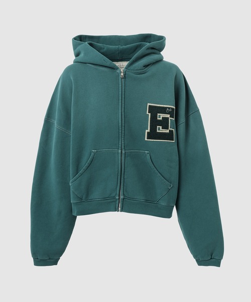 ERL パーカー UNISEX LETTERMAN HOODIE KNIT メンズ レディース