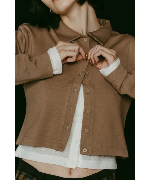 Knuth Marf（クヌースマーフ） カーディガン 2piece polo tops